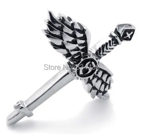 Бесплатная доставка высококачественные подвески в форме меча из нержавеющей