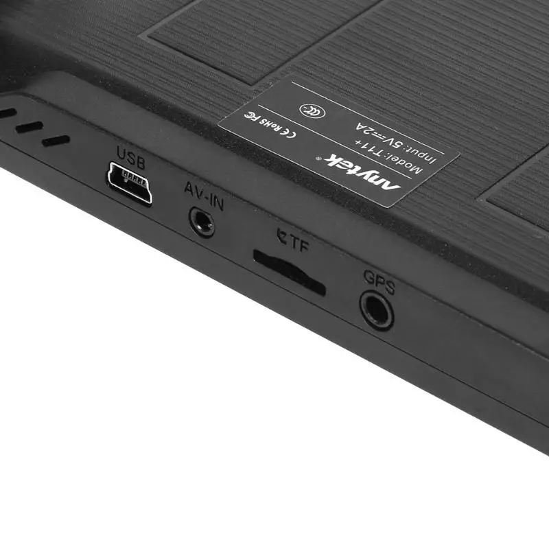 Anytek T11 9.66In ips Сенсорное зеркало заднего вида, автомобильная dvr камера 1080 P/720 P, двойной объектив, ADAS, видеорегистратор для вождения, g-сенсор, видеорегистратор