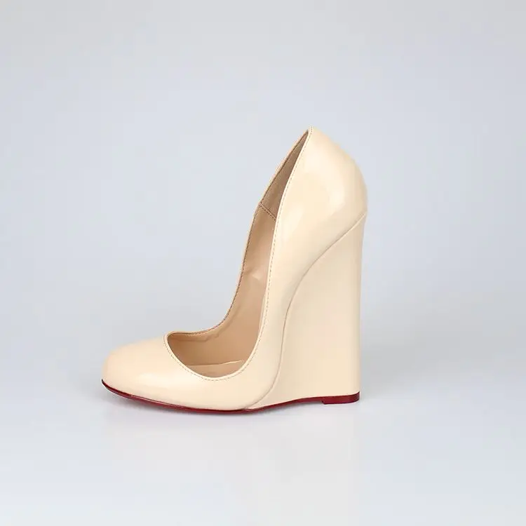 LLXF zapatos mujer; большие размеры US14 15; летние туфли на шпильке с круглым носком; босоножки на высоком каблуке 14 см; женские туфли-лодочки на танкетке