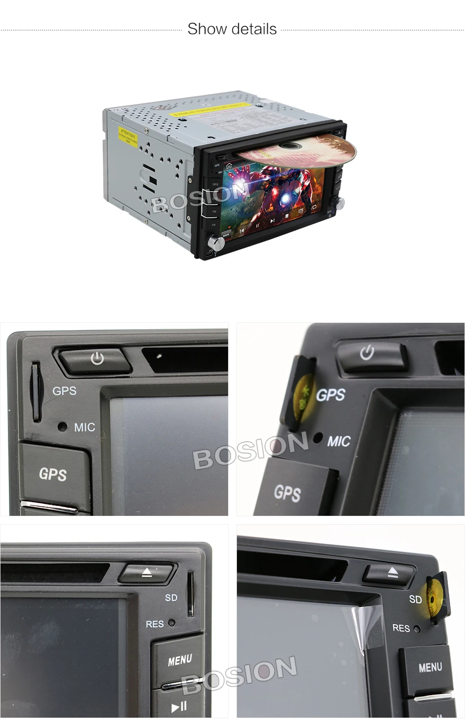 Универсальный 2 din Android 7 1 автомобильный dvd-плеер GPS Wifi Bluetooth Радио Гб процессор DDR3