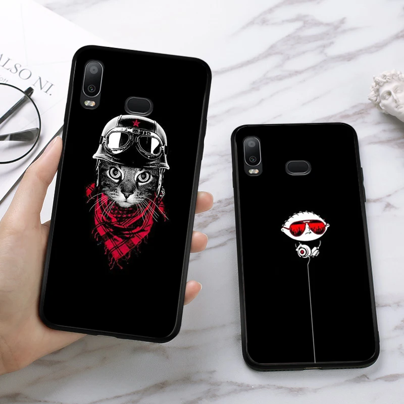 Силиконовый чехол для Samsung A3 A5 A6 Plus A7 A8 A9 A10 A30 A40 A50 A70 J6 A10S A30S A50S|Бамперы| |
