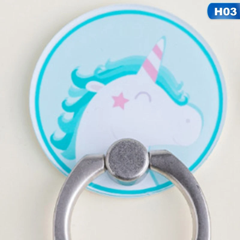 New Cartoon Unicorn Mobile Phone Ring Bracket For IPhone6s 7 8p X XR XS Max Mobile Phone Holders