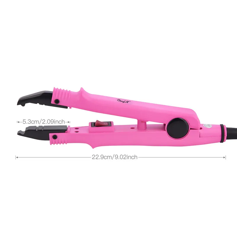 

Electric Hair Extension Iron No Trace Professional Hair Connector Melting Tool Fusion Heat Connector Wand Constant Temperature