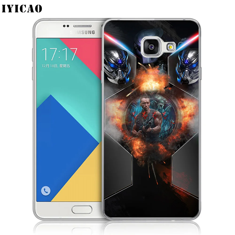 Мягкий силиконовый чехол для телефона IYICAO The Predator movie Samsung A10 A30 A40 A50 A70 M10 M20 M30 TPU |