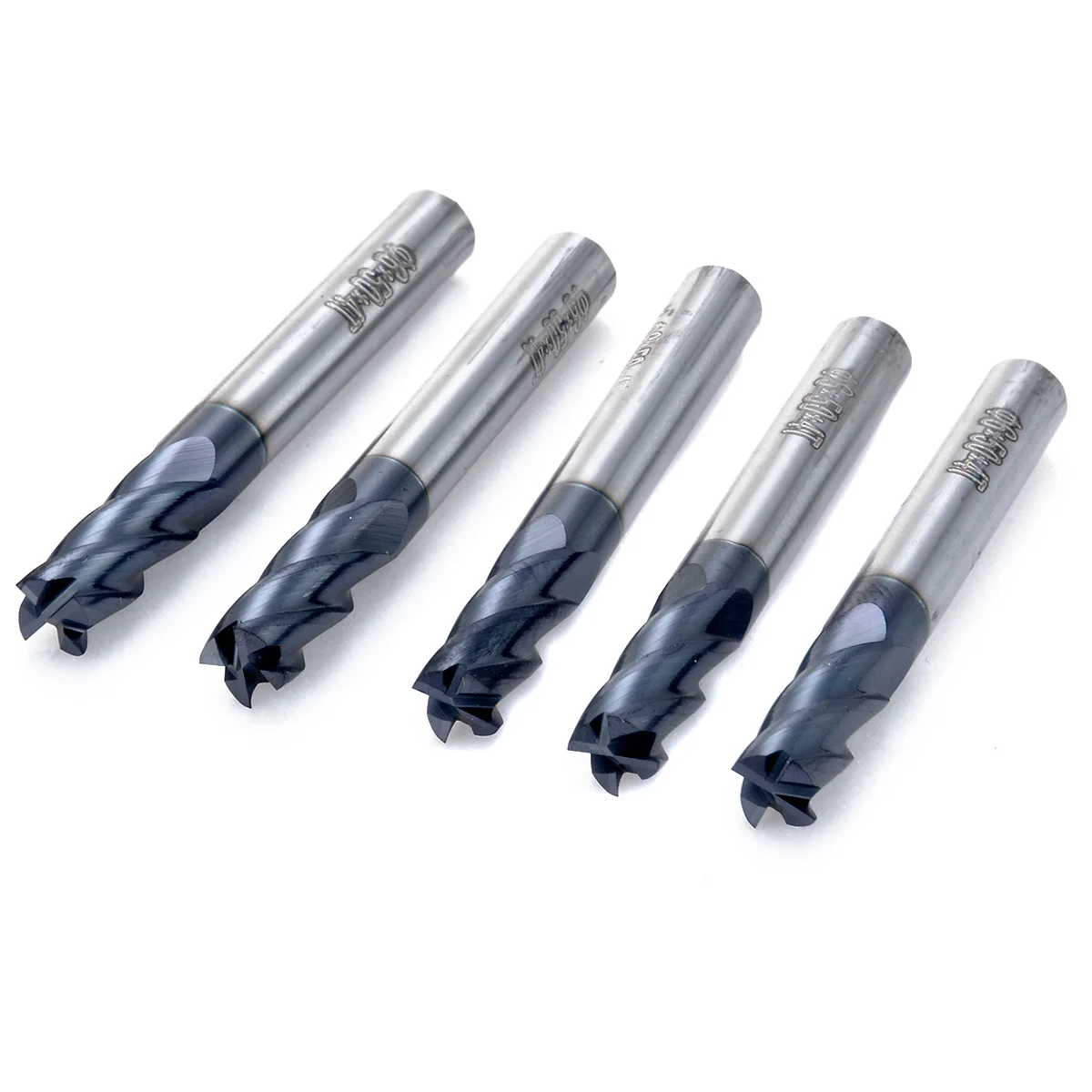 5 шт. 4 флейты карбида вольфрама Концевая фреза HRC50 TIALN CNC Набор 6x50мм|milling cutter set|cnc