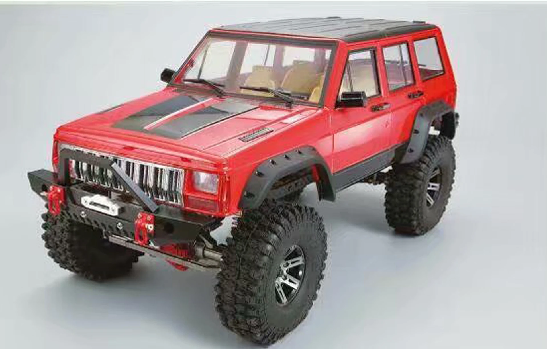 Корпус для гусеничного пикапа 1/10 RC набор колес 313 мм осевого SCX10 & II 90046 90047