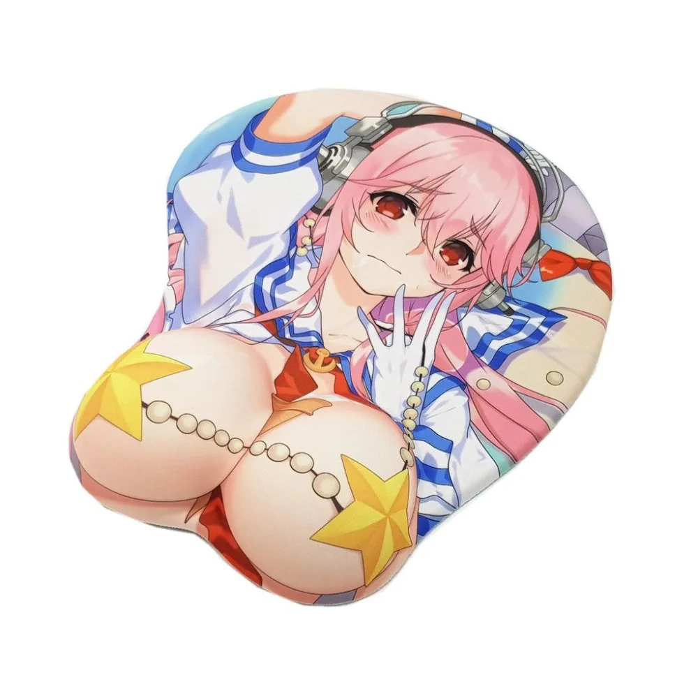 Коврик для мыши Super Sonico 3D Oppai | Компьютеры и офис