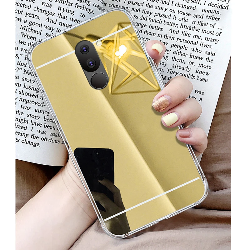 Зеркальный чехол из ТПУ для Samsung Galaxy J4 J6 Plus 2018 A10 A20 A30 A50 A70 M10 M20 M30 | Мобильные
