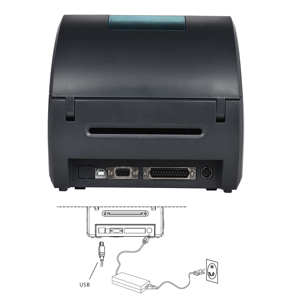 Gprinter термотрансферный принтер штрих-код принтер 80 мм ширина печати USB интерфейс для POS логистические ювелирные изделия розничная торговля