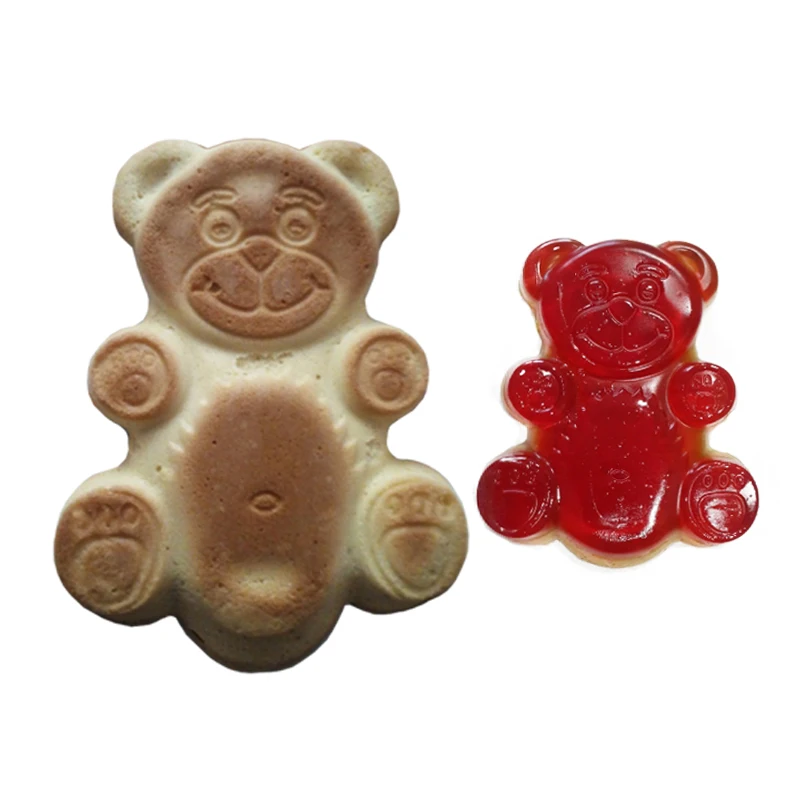 28 см силиконовая форма медведя для выпечки торта пресс мишки желе формы
