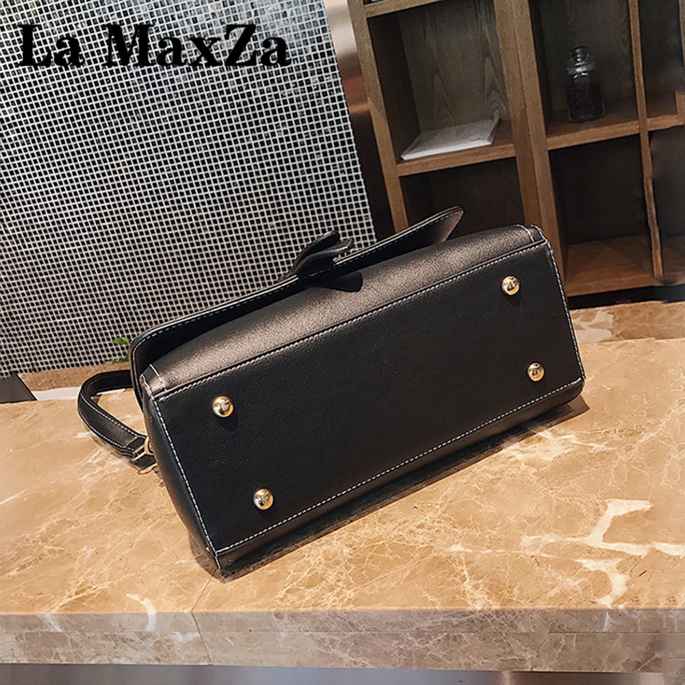 La MaxZa Новый леди PU Материал сумки мода Хит Цвет кисточкой сумка Мода простой плечо