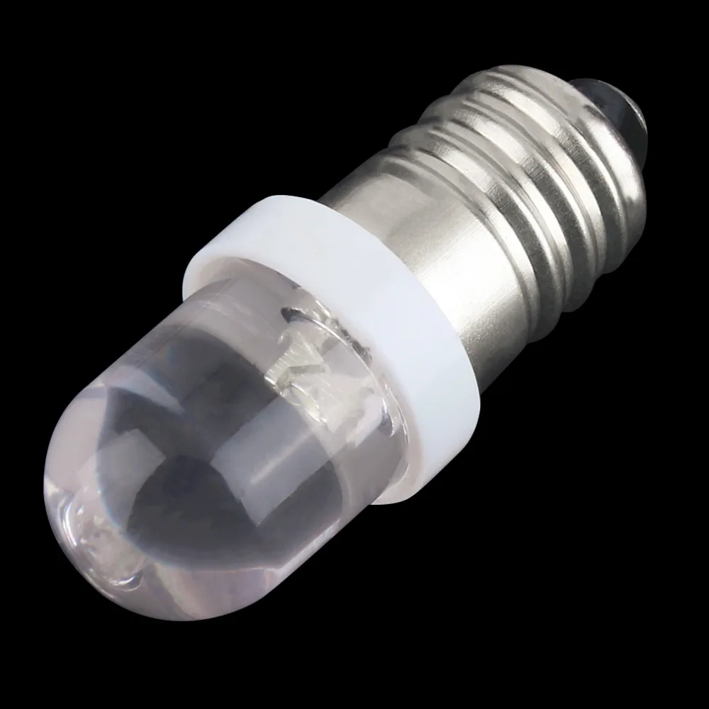 2 pcs 100% brand new and high quality Low power consumption E10 LED Screw Base Indicator Bulb Cold White 6V DC | Лампы и освещение