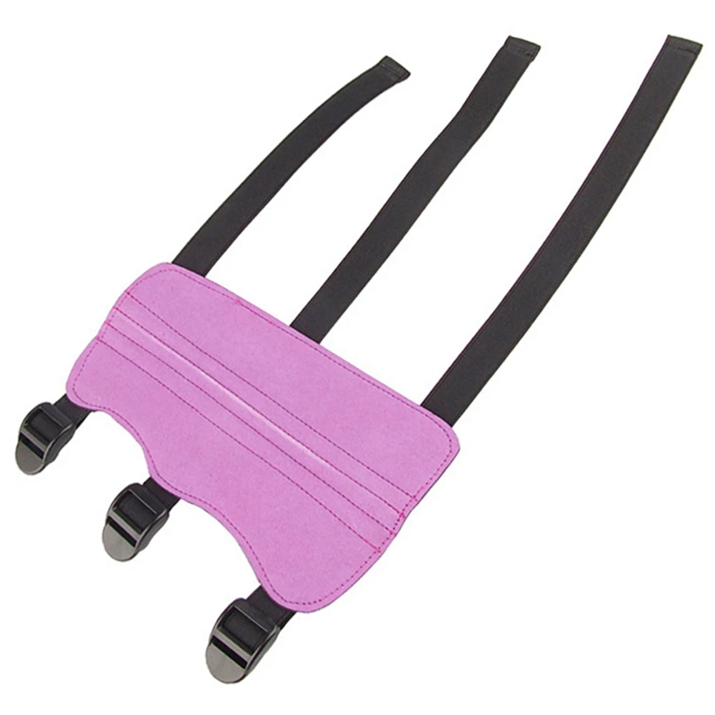 Три-ремень стрельба из лука Охранник Стрельба Arm наручей защиты мышц руку