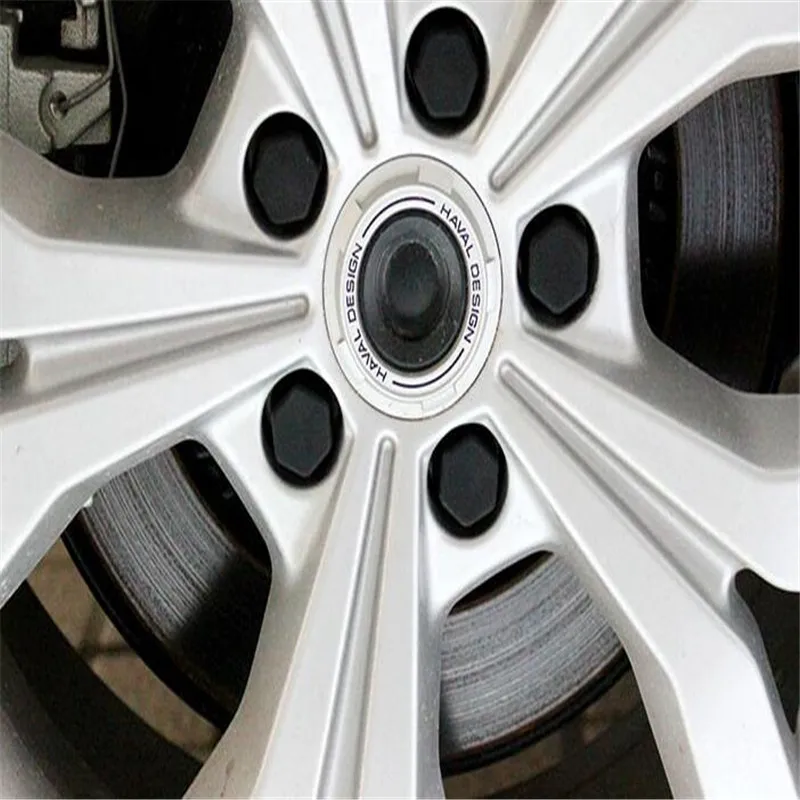 20 шт 21 мм Силиконовый колпачок для гайки крепления колеса автомобиля болт