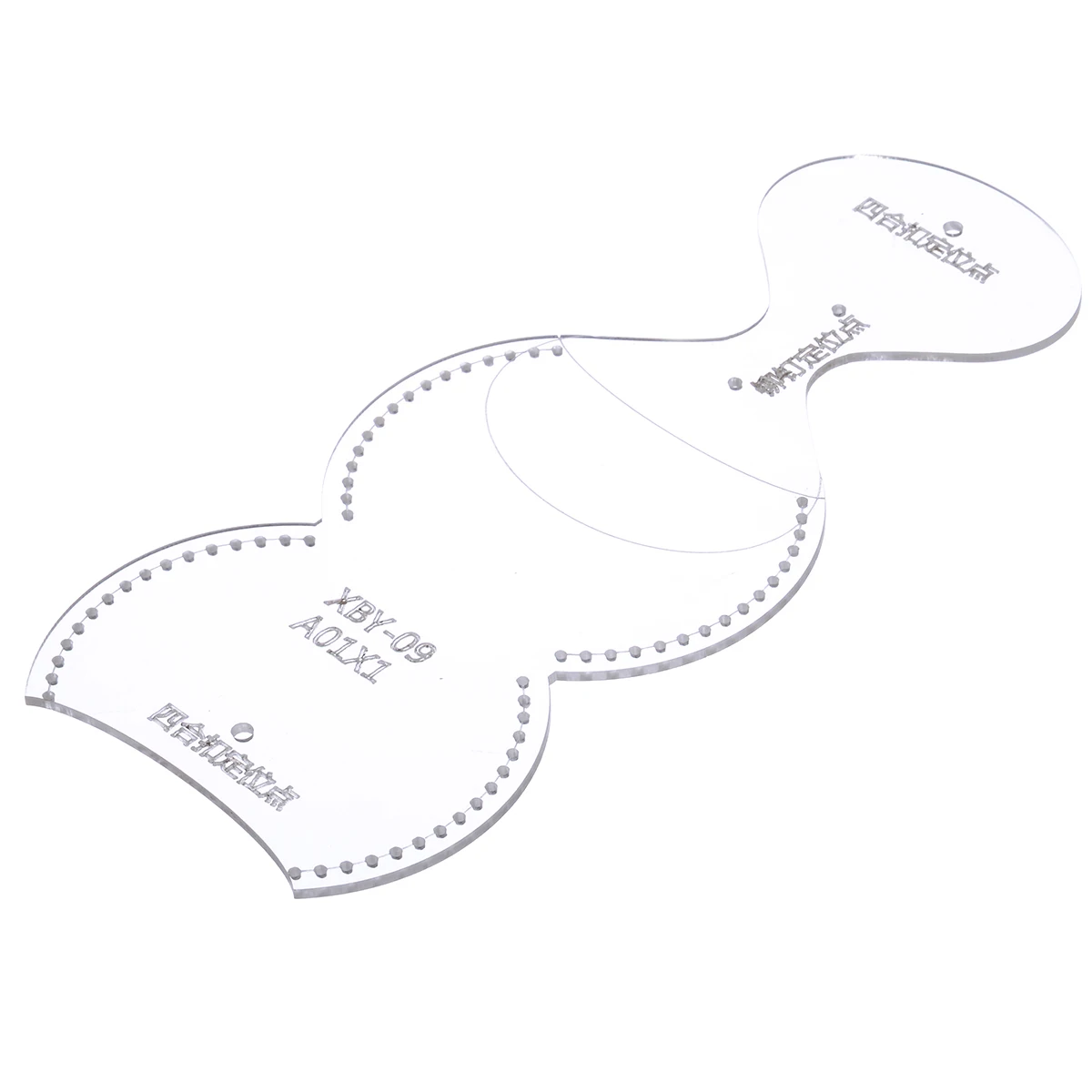 1 комплект мини кошелька для монет шаблон прозрачный акриловый кожаный узор