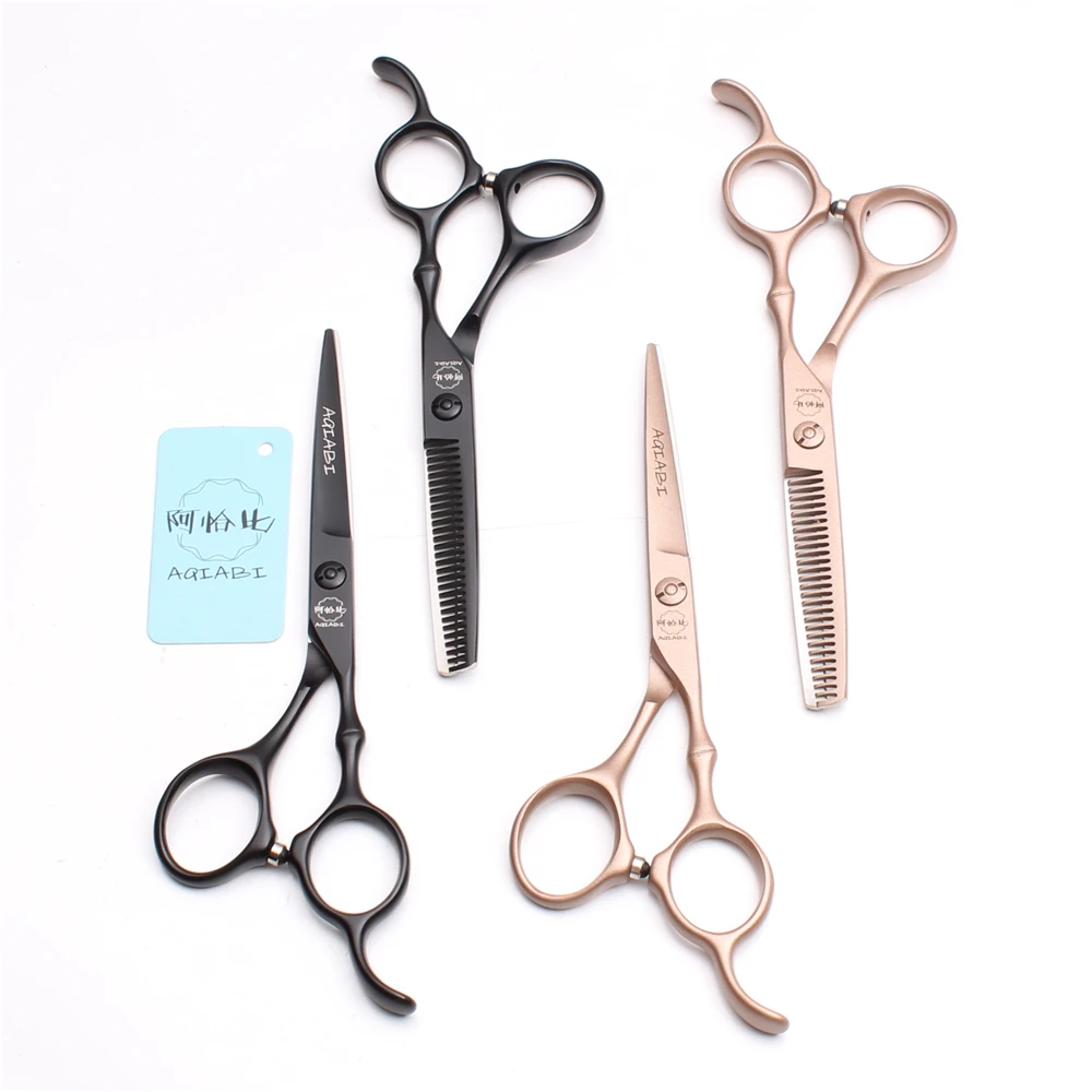 

A9030 6 ''японская сталь 440C парикмахерские ножницы для резки филировочные ножницы Инструменты для укладки волос профессиональные человечески...
