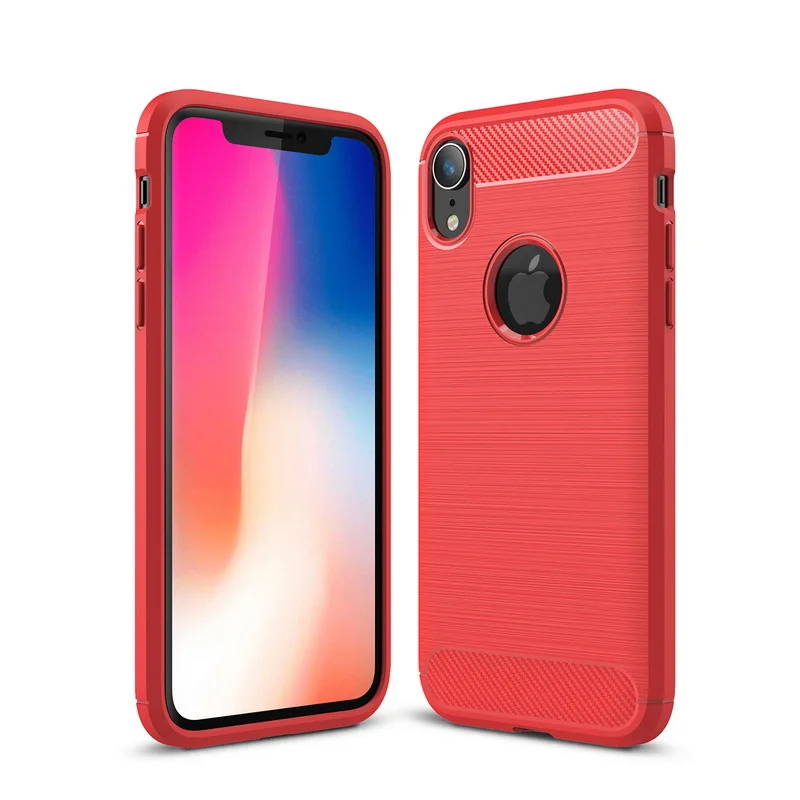 Чехол из углеродного волокна для iPhone 6 6S Plus 5 5S SE силиконовый защитный чехол для iPhone 11 Pro Max X XR XS Max 7 8 Plus Fundas