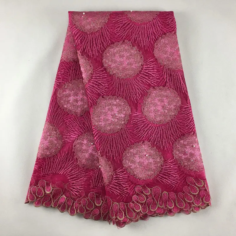 Высокое качество Африканский тюль Кружево чистая гипюр 049 Бесплатная доставка 5