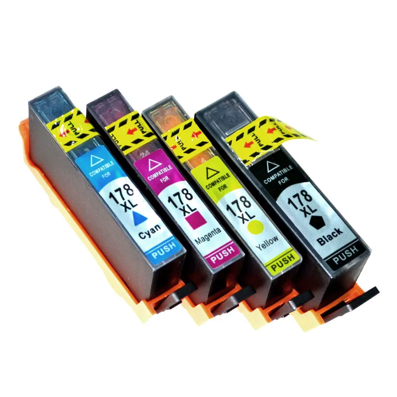 Картриджи 8X LuoCai совместимые с чернилами для HP 178 XL Deskjet 3070A 3520 6510 B010B B109a B109n B110a B210b