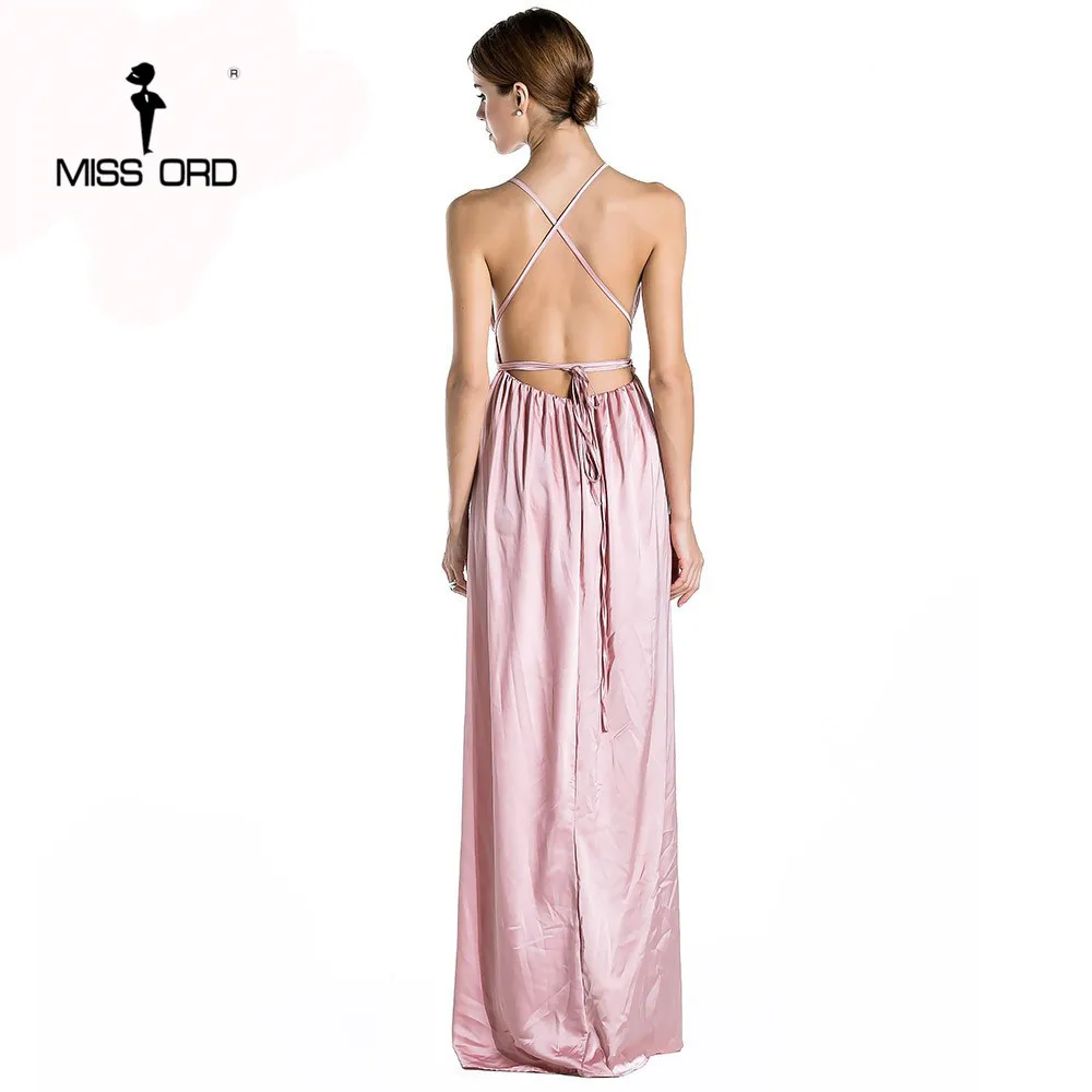 Бесплатная доставка 2015 сексуальные глубокие V холтер рукавов сплит платье FT2462 |