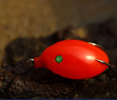 Рыболовная приманка Fish Hunter Mini Egg Frog 16 г 50 мм двойной зазубренный крючок мягкий