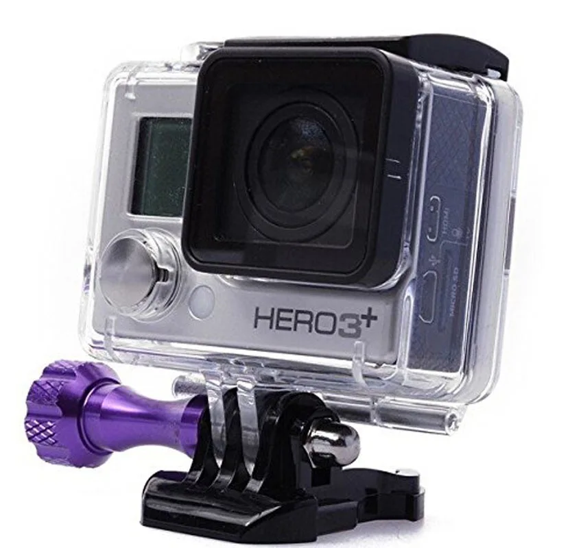 (1)CNC металлический Стандартный длинный винт +(2) короткий аксессуары GoPro для Yi 4k SJCAM