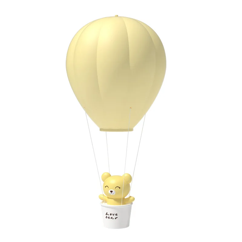 Children Baby Nursery Lamp Touch USB Rechargeable Wall Dimmable Bear Hot Air Balloon Kids Bedroom LED Night Light | Лампы и освещение