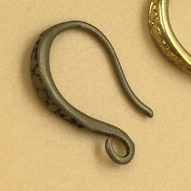 Antique Bronze BITWBI, 20 шт./лот, медь, 4 цвета, крючки для ушей, 10*15 мм, сделай сам, серьги-гвоздики для женщин, аксессуары для изготовления ювелирных изделий, фурнитура - Цвет: Antique Bronze