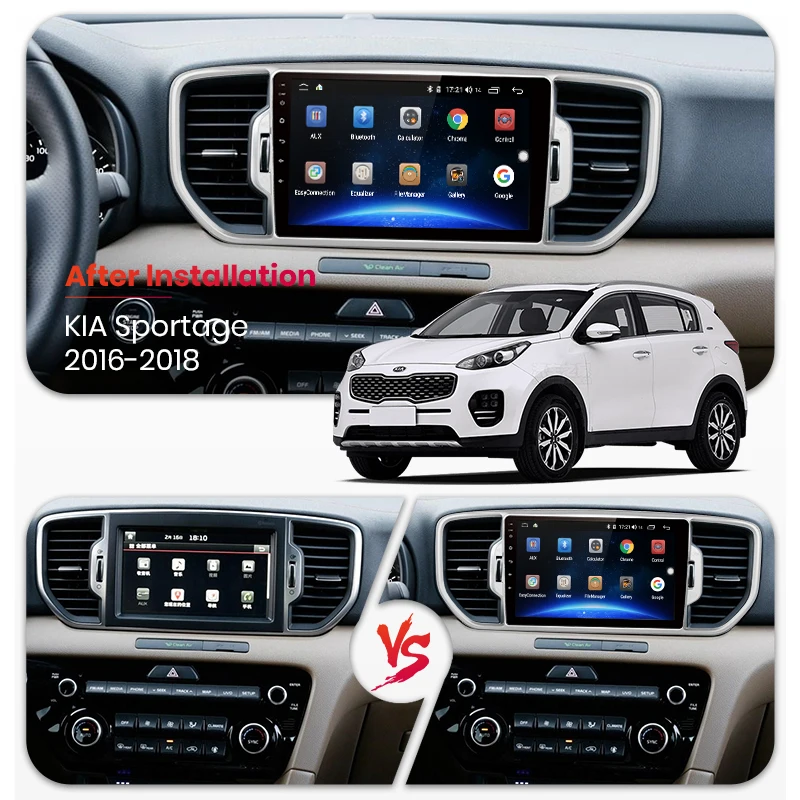 AWESAFE для KIA Sportage 4 KX5 автомобильный Радио Мультимедиа Видео плеер gps DSP No 2din 2 din Android 9,0 4G+ 64G