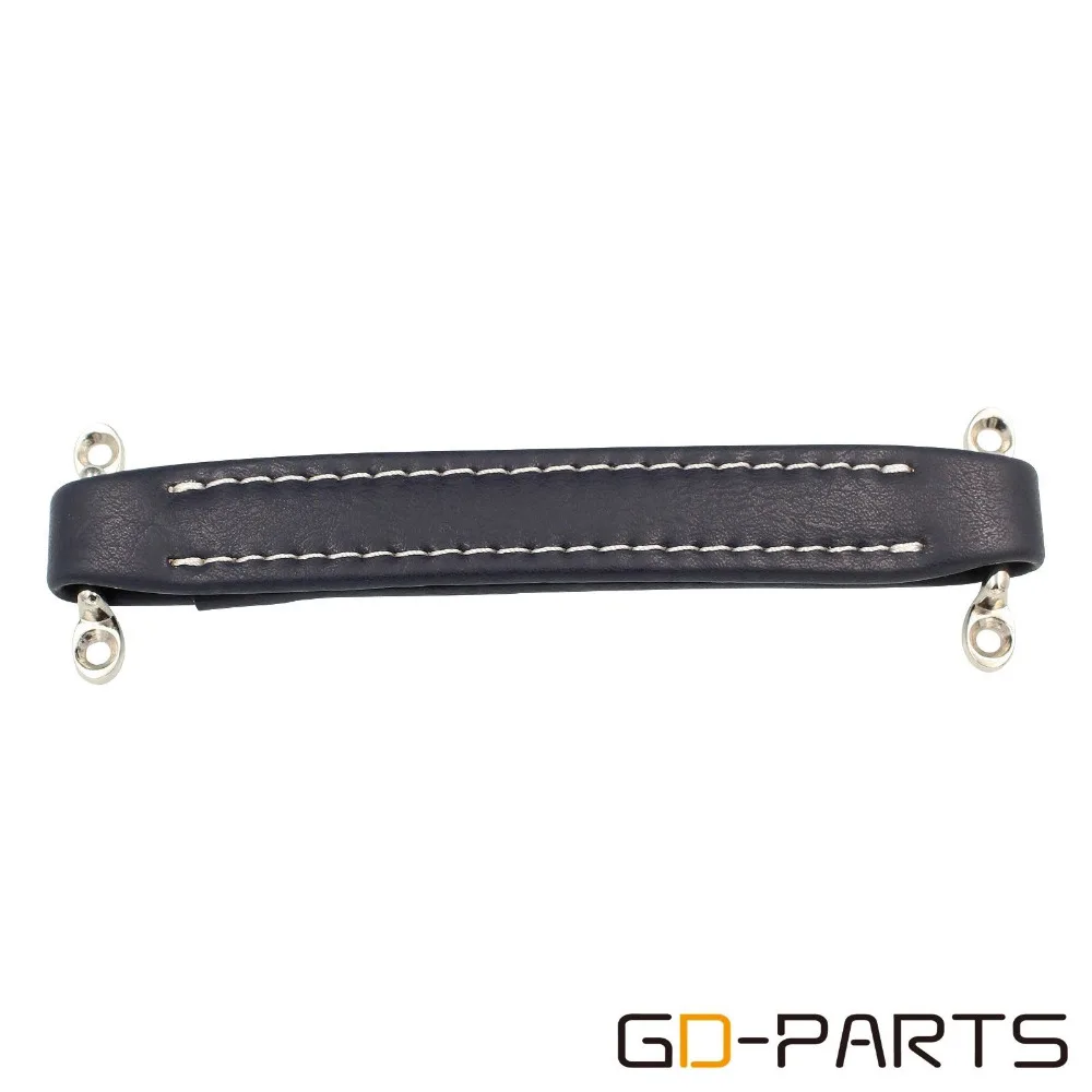 1 шт. темно синий гитарный кожаный ремешок с ручкой для Fender AMPEG AH2 AH3 стальной