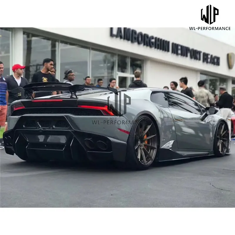LP580 LP610 высококачественный ФАП/углеродное волокно комплект для заднего бампера