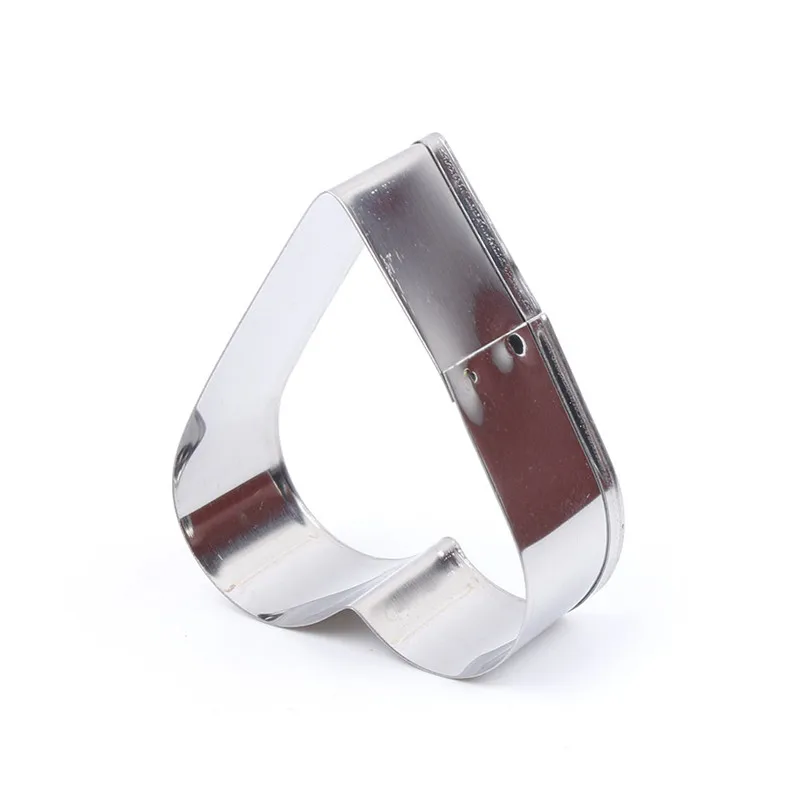 5 шт./компл. милый в форме сердца свадебные рамки металлические Формочки печенье