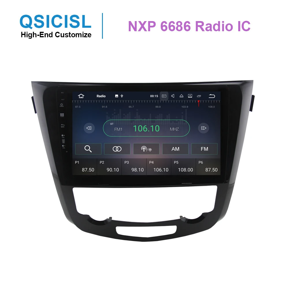 Android 9 0 ips 10 1 &quotавтомобильное радио для машины dvd gps плеер Nissan X-TRAIL 2014-2017 головное