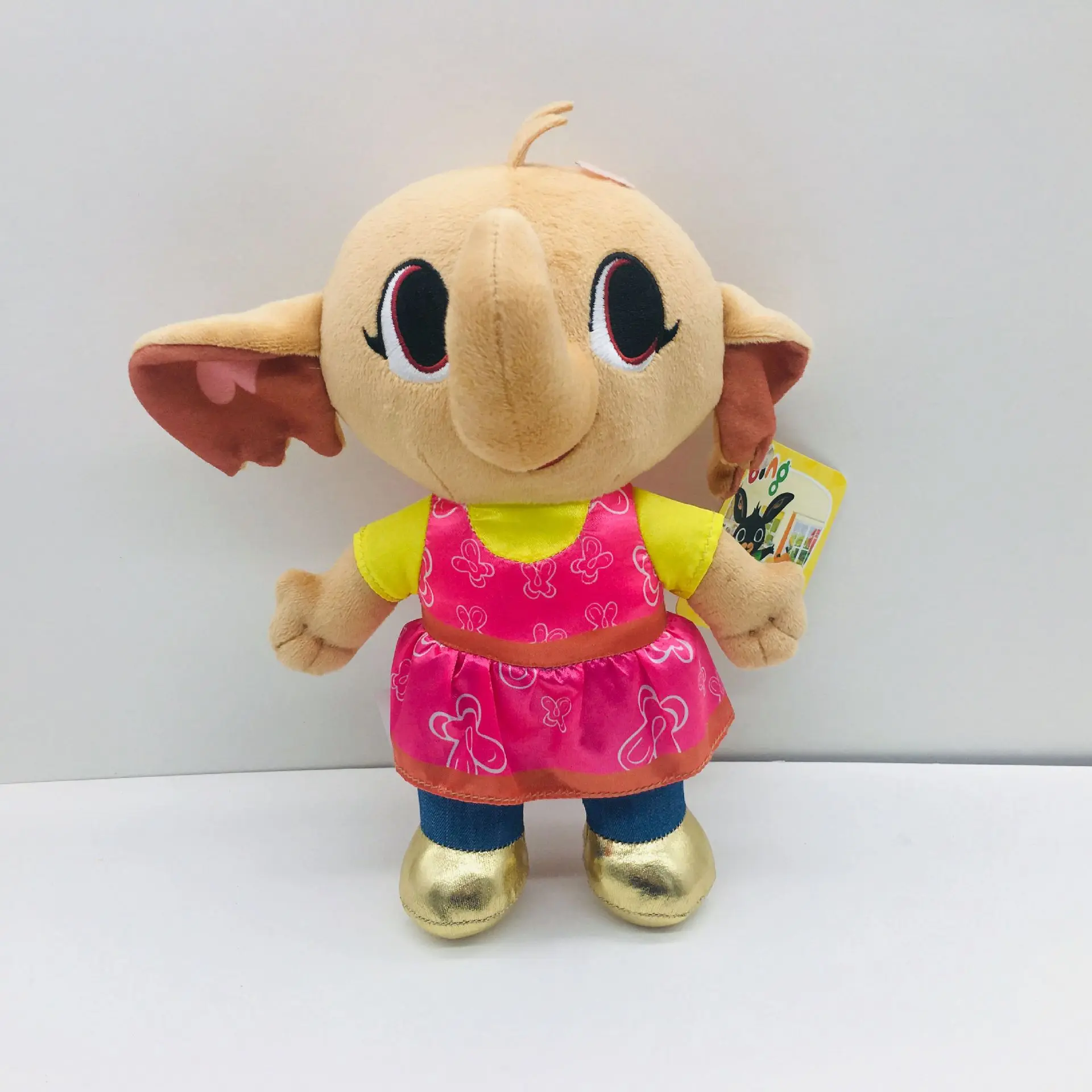 25-35 см мультфильм Bing Кролик плюшевая игрушка, Fnaf Bing друзья флоп Сула слон панда Медведь чучело животных плюшевые куклы для девочек