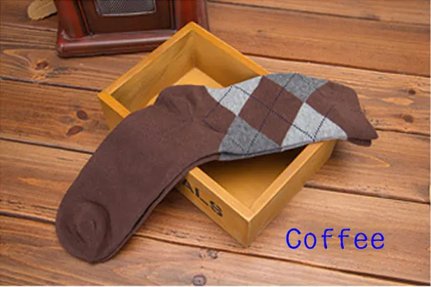 Новинка Лидер продаж зимние классические шерстяные мужские носки Брендовые