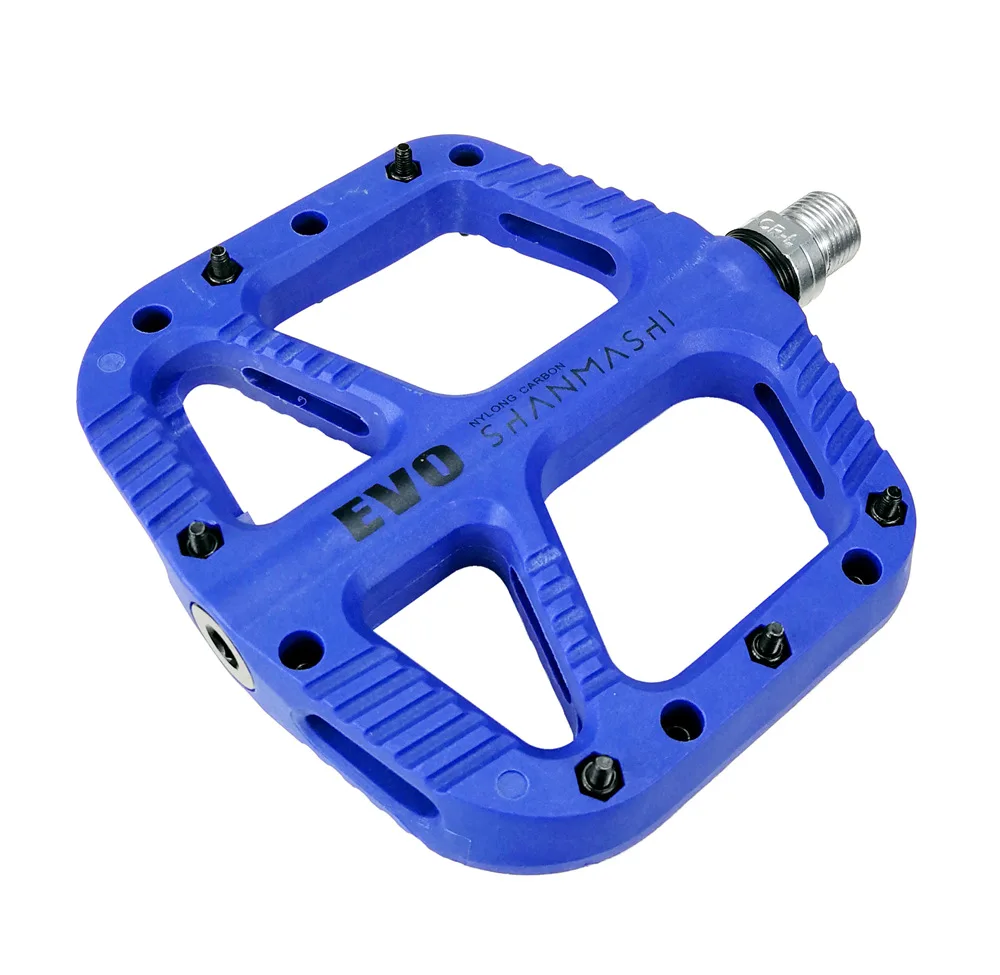 Nylon Carbon 5 Colpurs MTB Bicycle Pedal BMX Pedals Large Comfortable Multi-color Optional Mountain Bike Accessories | Спорт и
