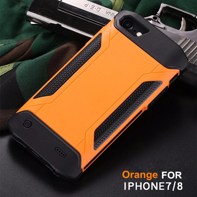 4000/5000 мАч для iPhone 8/7/6s/6 Портативный чехол для зарядного устройства для iPhone 8/7/6s/6 Plus внешний аккумулятор запасная крышка зарядного устройства