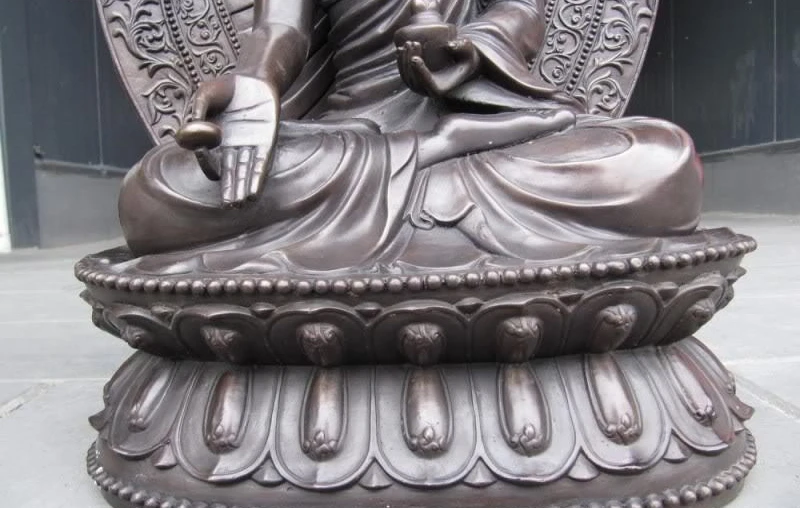 23 Тибетский храм 100% чистая медь и бронза Bhaisajya Guru статуя Будды Шакьямуни|statues