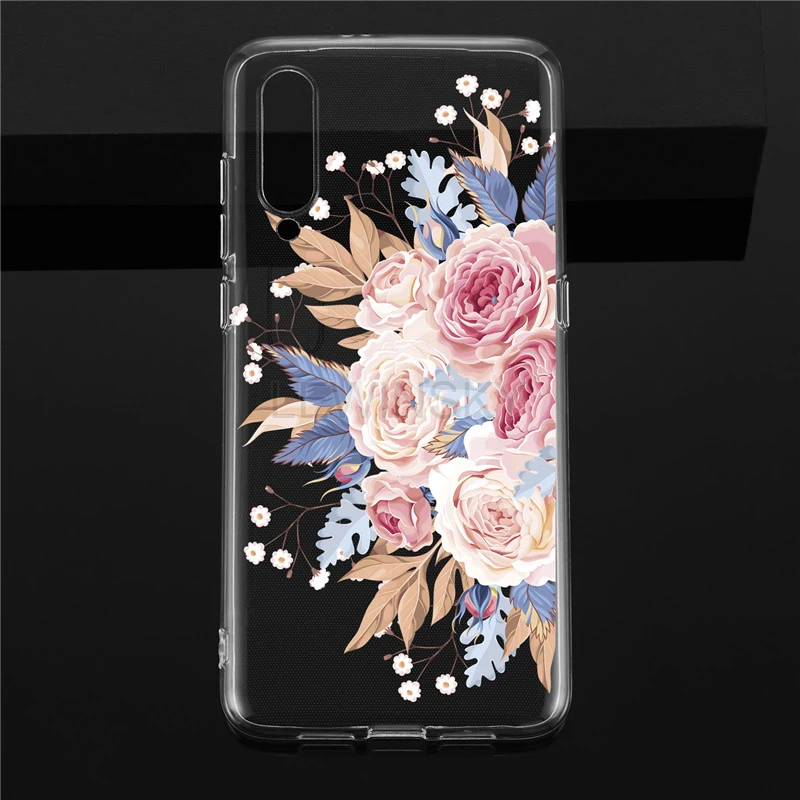 Силиконовый мягкий чехол из ТПУ с кружевными цветами для Xiao mi Red mi Note 7 6 5 4 Pro 4X5 Plus 5A Prime A1 6X PocoPhone F1 mi 9 8 A2 lite чехол