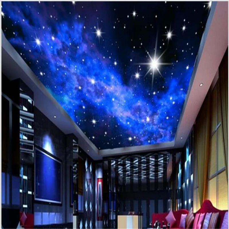 Beibehang пользовательские фото обои KTV 3D звезды гостиницы потолок мечта спальня