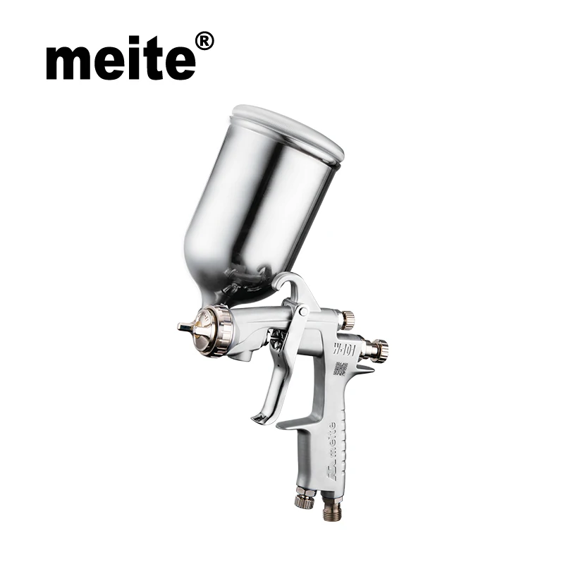 Meite MT W71 G HVLP пушка брызга в 1 0 мм/1 3/1 5/1 8 мм Насадка с 400CC чашки под покраску воздуха