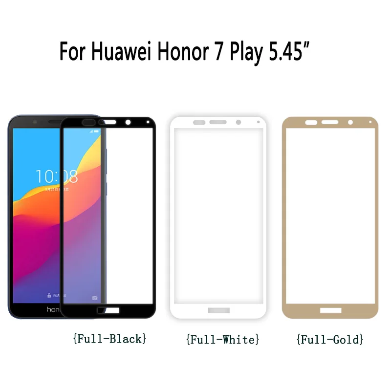 Для huawei Honor 7 Play закаленное Стекло Y5 2018/наслаждаться 8e Lite Экран протектор 7A RU DUA L22 5