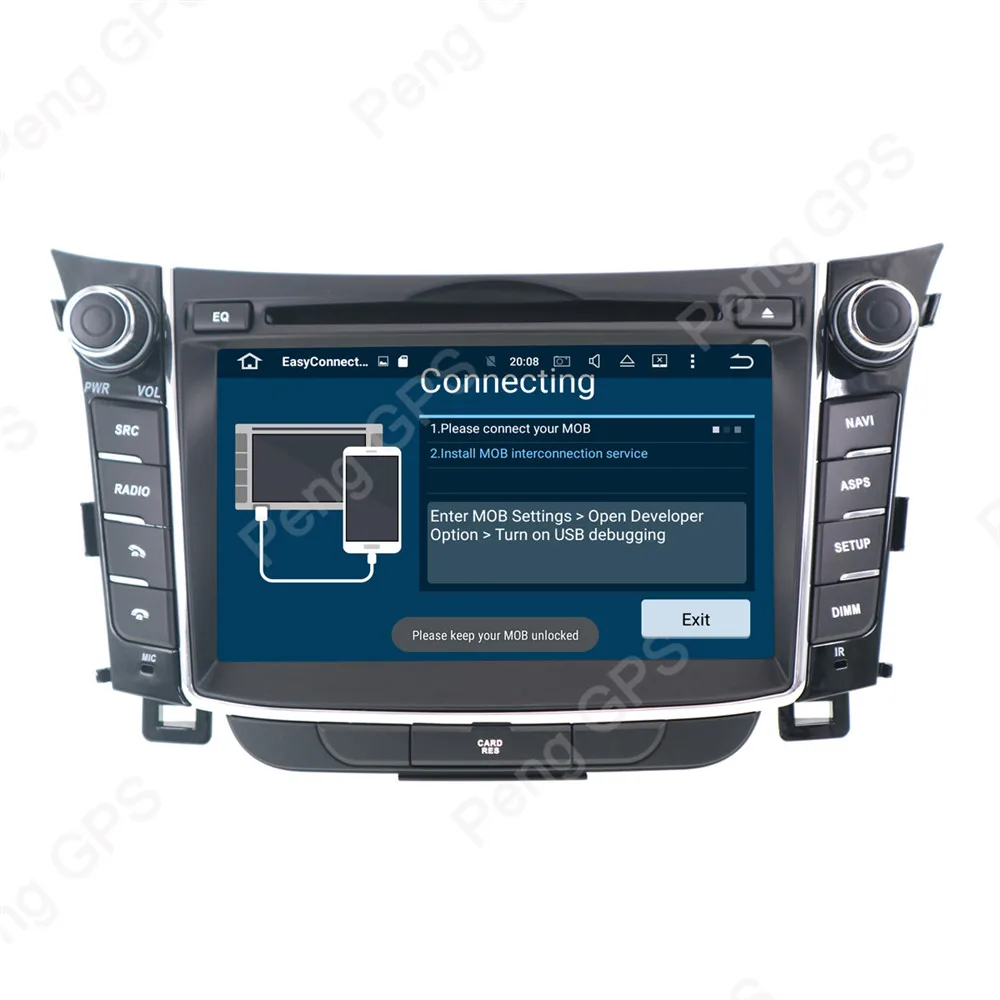 Четырехъядерный 2 Din стерео Android 9,0 Автомагнитола для HYUNDAI i30 Elantra GT 2012 2013 gps навигация CD DVD плеер FM