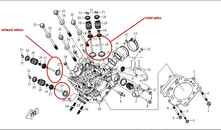 

CFMOTO CF188, 2 , , 0180-022004 0180-022005