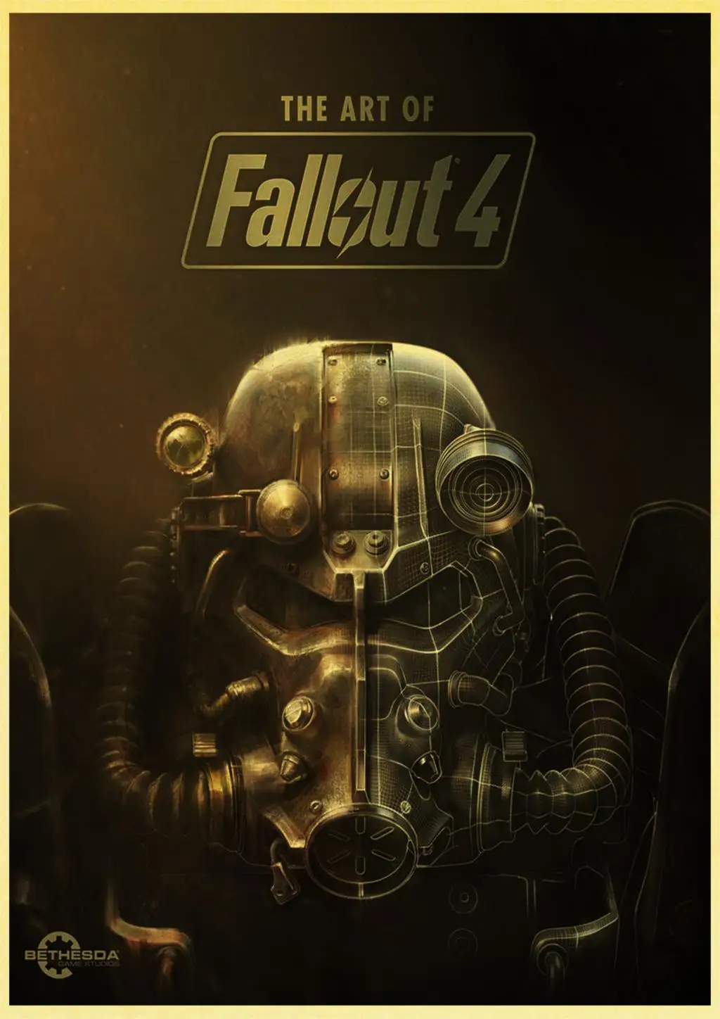 E052 Fallout 234 Nuka Cola винтажный бумажный плакат настенная живопись украшение дома 42X30 см 30X21 см - Цвет: E052
