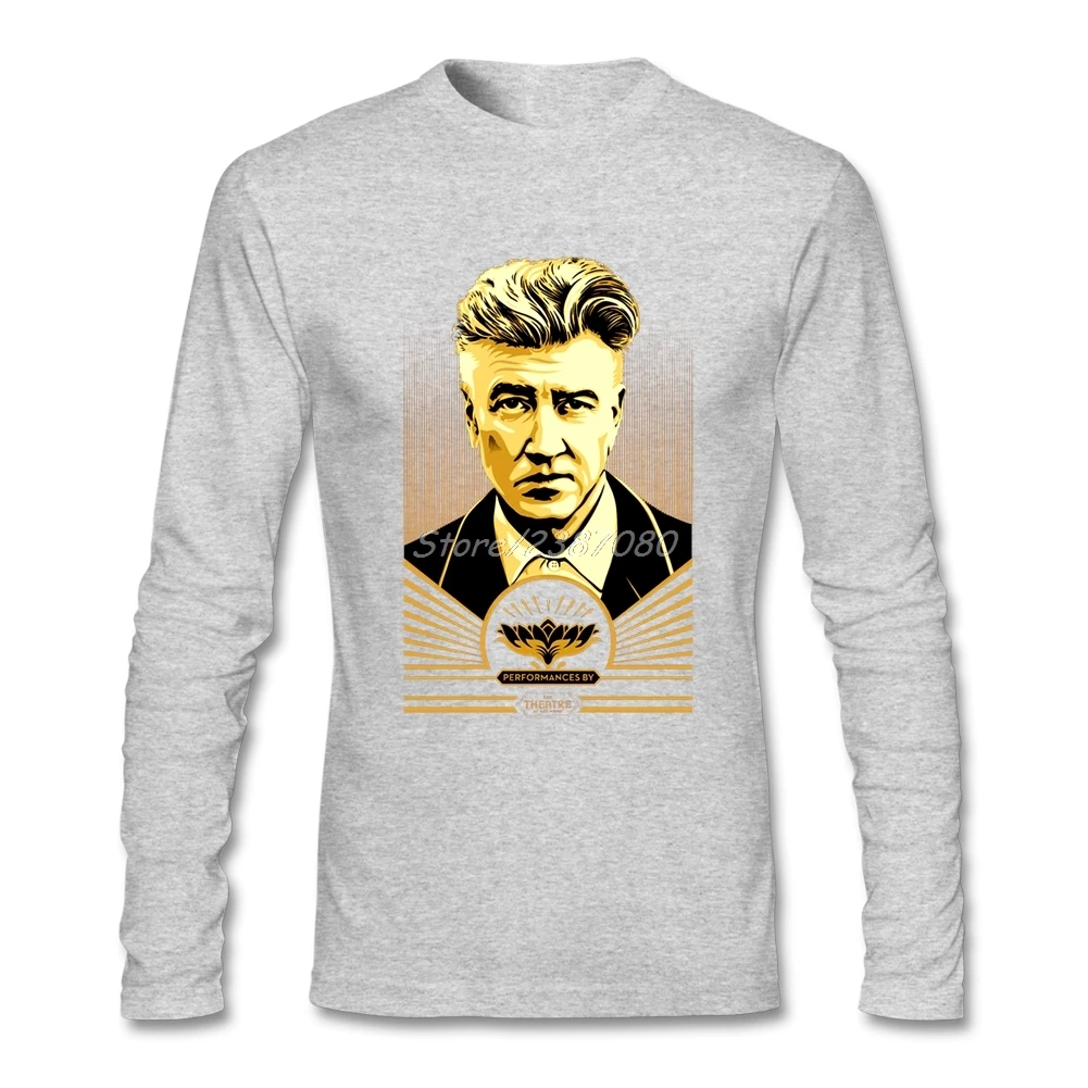 Футболка David Lynch футболка с длинным рукавом для мужчин хипстерская забавная