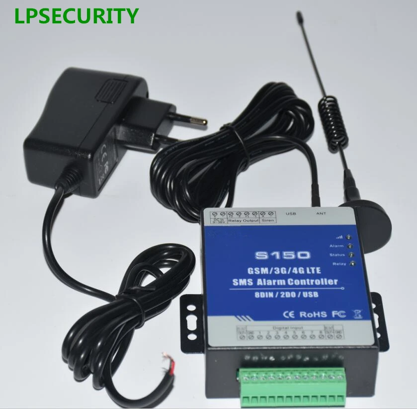 GSM модуль сигнализации LPSECURITY S150 устройство управления поворотное реле ВКЛ./ВЫКЛ.