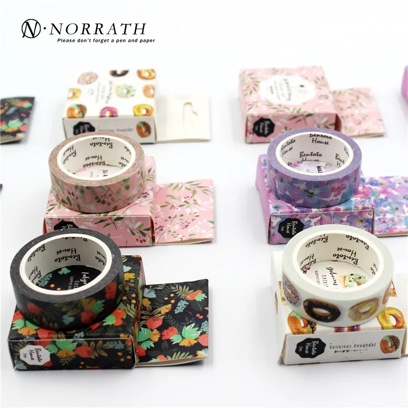 Милая бумажная Маскировочная лента washi японская Васи-лента самодельные наклейки