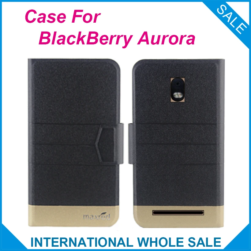 5 видов цветов оригинал! Для BlackBerry Aurora чехол Высокое качество флип ультра тонкий