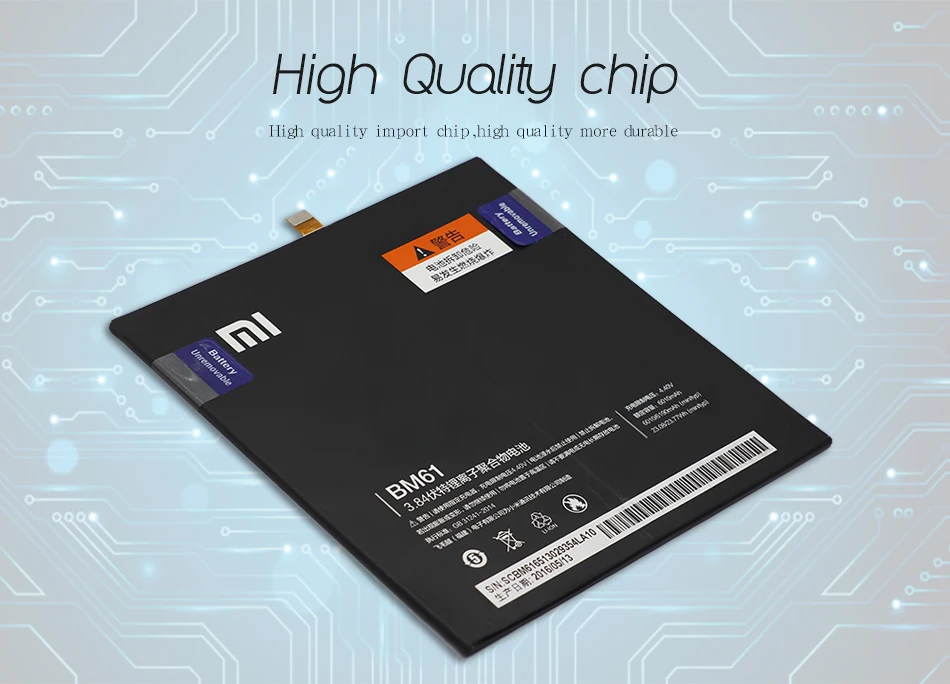 Сменный аккумулятор для планшета Xiao mi BM61 для Xiao mi Pad 1 2 для mi pad 1 2 7,9 дюйма A0101